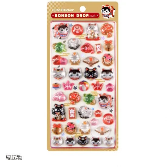 ボンボンドロップシールより和柄、churukiraシリーズなど全28柄が再販！1月21日頃以降より順次入荷予定