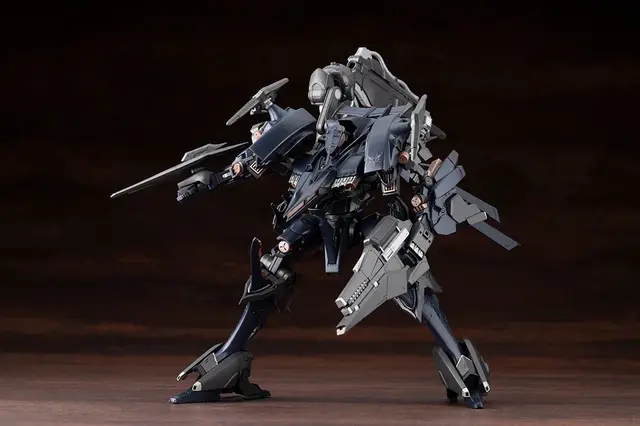 『ARMORED CORE 4』“烏殺し”の異名を持つ「オルレア」プラモデルがクール！鮮烈な登場シーンを再現、差し替えにより二刀流も