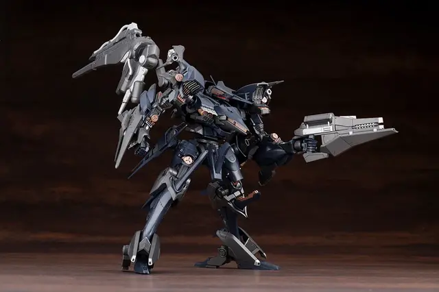 『ARMORED CORE 4』“烏殺し”の異名を持つ「オルレア」プラモデルがクール！鮮烈な登場シーンを再現、差し替えにより二刀流も