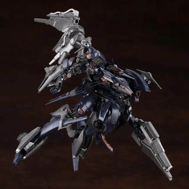 『ARMORED CORE 4』“烏殺し”の異名を持つ「オルレア」プラモデルがクール！鮮烈な登場シーンを再現、差し替えにより二刀流も