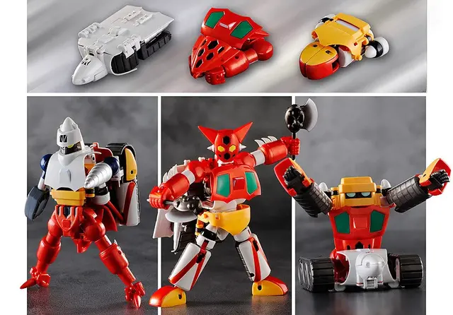 2012年に発売された「ゲッターロボ」フィギュアが再販！3機のゲットマシン変形合体ギミックによりゲッター各形態へ