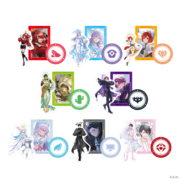 にじさんじ・葛葉、叶、月ノ美兎も！8周年記念グッズが2月3日発売ー全40名の集合イラストは圧巻