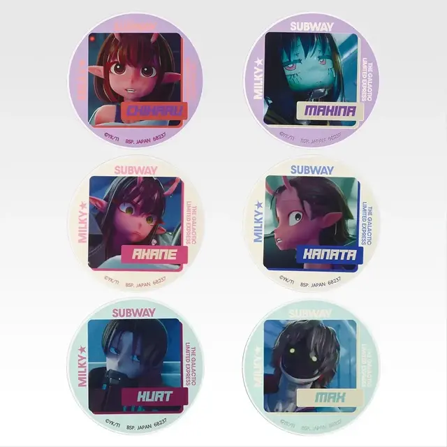 「一番くじちょこっと 銀河特急 ミルキー☆サブウェイ」全ラインナップ公開！ ラストワン賞は劇場版キービジュアルのアクリルボード