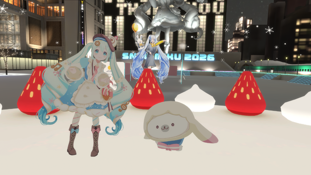 雪ミクパティスリーショー in VRChat