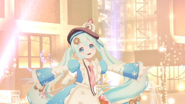雪ミクパティスリーショー in VRChat