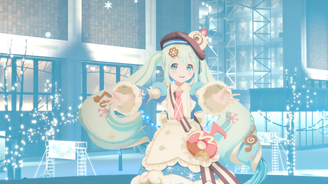 雪ミクパティスリーショー in VRChat