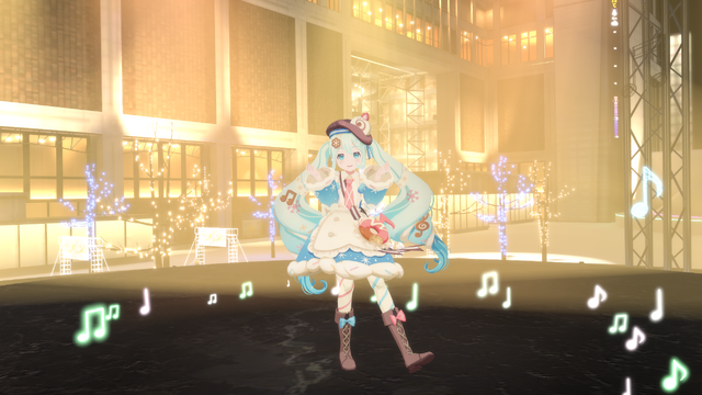 雪ミクパティスリーショー in VRChat