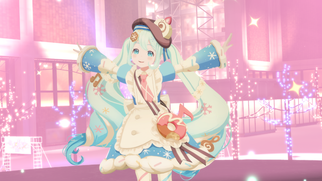 雪ミクパティスリーショー in VRChat
