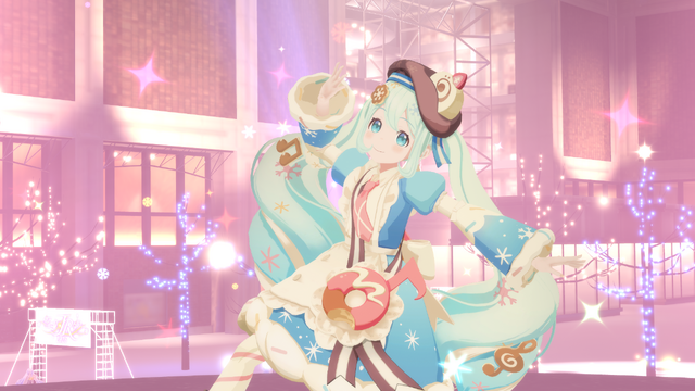 雪ミクパティスリーショー in VRChat
