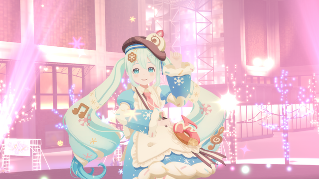 雪ミクパティスリーショー in VRChat