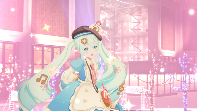 雪ミクパティスリーショー in VRChat