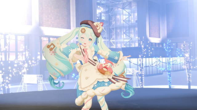 雪ミクパティスリーショー in VRChat