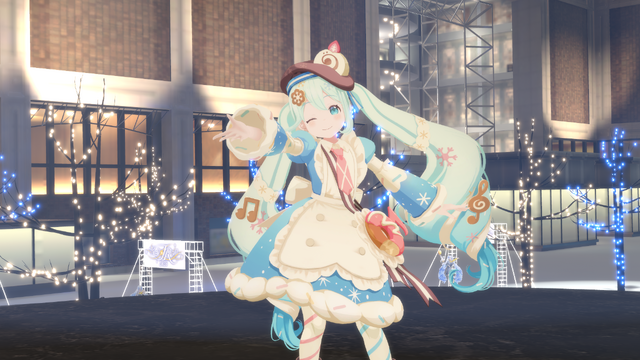 雪ミクパティスリーショー in VRChat