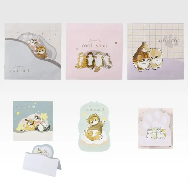 「mofusand」新作一番くじが、めちゃキュート！“パジャマパーティー”をテーマに優しく照らすルームライト、にゃんこのぬいぐるみなどがラインナップ