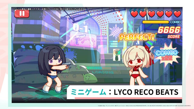 千束、たきな、クルミたちが“背中で魅せる”…！『勝利の女神：NIKKE』×「リコリコ」コラボPVで射撃シーンやコスチュームが一挙公開