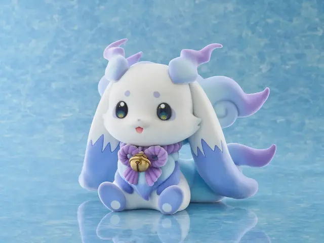 毛並みまで表現！にじさんじ・ルンルンがビッグソフビフィギュア化ーフロッキー加工でやさしく心地よい手触り