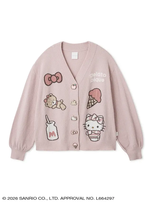 ジェラート ピケから「ハローキティ＆シナモロール」のコラボコレクション登場！カーディガンやセットアップ、Tシャツなど豊富なデザイン