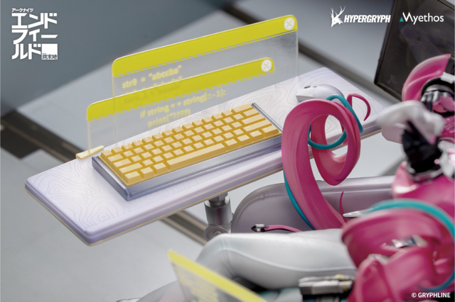 自分好みの空間を演出！『アークナイツ：エンドフィールド』より「イヴォンヌ」が、ディスプレイに囲まれて座る姿で立体化