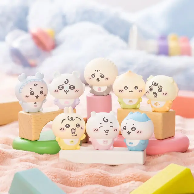 おしりもっちりフレークシールも！「ちいかわベビー」第2弾追加グッズに、ハイハイする姿が愛らしいフィギュアなど4アイテム
