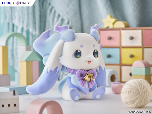 「にじさんじ」“あやかきの猛獣”こと「ルンルン」がフロッキーソフビフィギュアに！ふんわりやわらかな手触りを実現