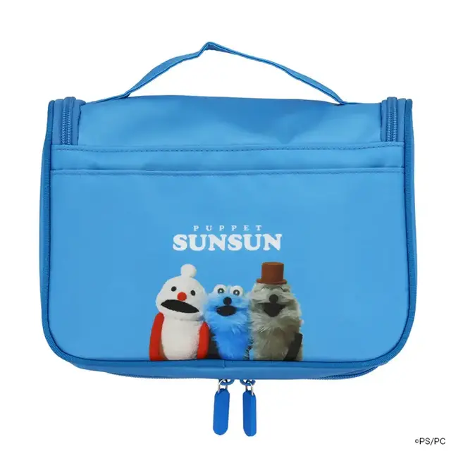 スンスンたちの仲良しデザインポーチも！「パペットスンスン」旅行で大活躍のグッズ7アイテムが店舗、オンラインにて発売中