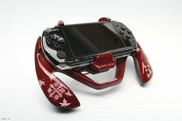 定番のPSPグリップがさらに進化「モンスターハンターポータブル3rd ハンティンググリップS」12月1日発売 