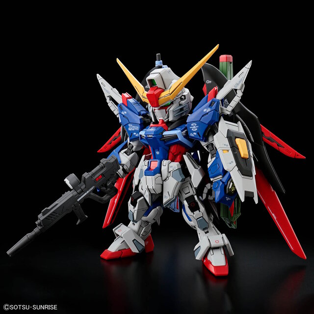 新作ガンプラ「MGSD デスティニーガンダム」いよいよ発売！「光の翼」を広げた姿も抜群のカッコ良さ