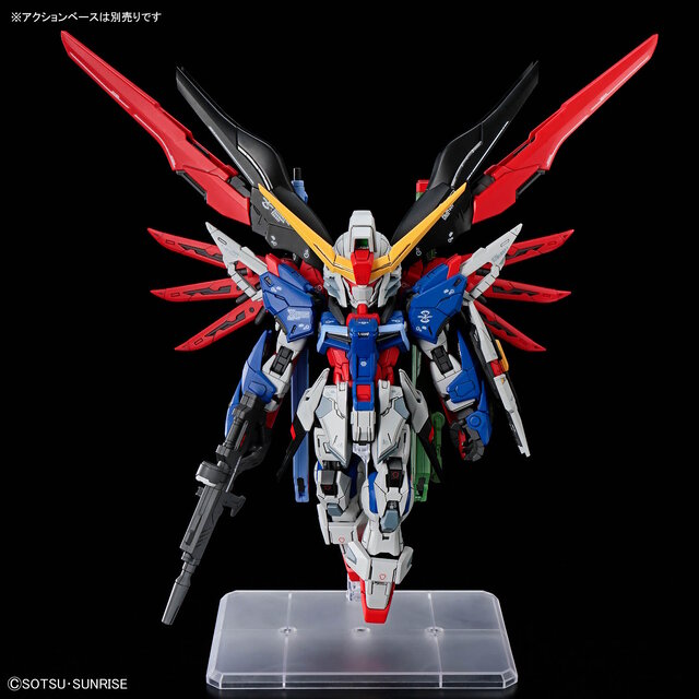 新作ガンプラ「MGSD デスティニーガンダム」いよいよ発売！「光の翼」を広げた姿も抜群のカッコ良さ