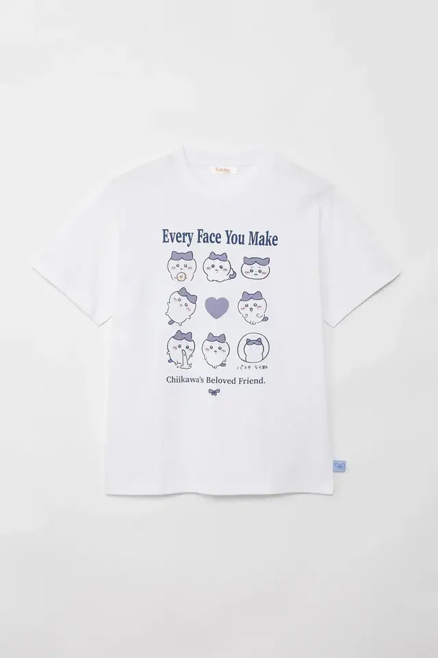「ちいかわ」ハチワレ好きは見逃せない！いろんな表情のTシャツや使いやすさ抜群の巾着型トートバッグなどが2月18日発売