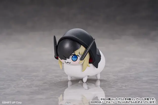 『勝利の女神：NIKKE』謎生物「DORO」が電動ホビーに！ “専用ドッグラン”と共に登場ーシークレットは「金のDORO」