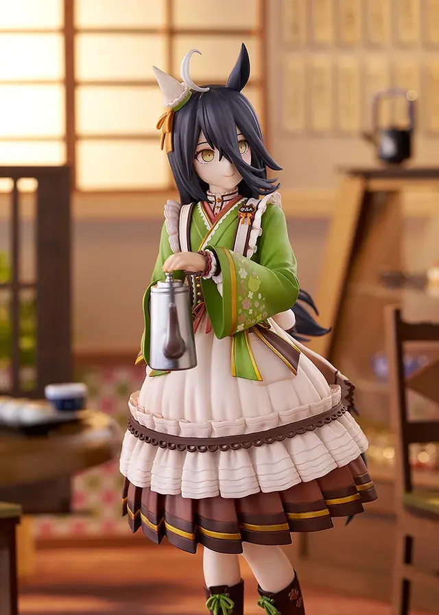 和の趣が素敵！『ウマ娘』より「マンハッタンカフェ～柳緑小夜～」が1/7スケールフィギュア化、随所に散りばめられた猫モチーフなど細部までこだわり