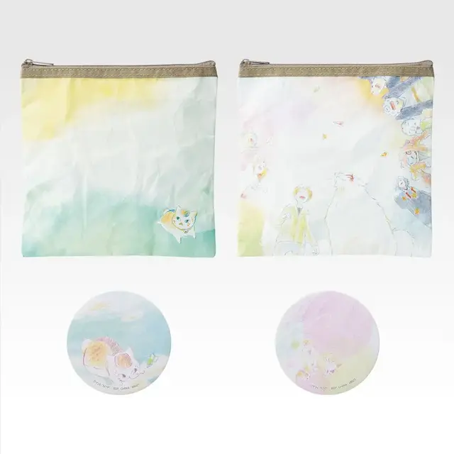 「夏目友人帳」絵本のような“あとりえほん”一番くじ全ラインナップ公開！目玉のフィギュアほか、水彩タッチを活かしたグッズが展開