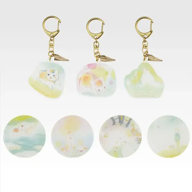 「夏目友人帳」絵本のような“あとりえほん”一番くじ全ラインナップ公開！目玉のフィギュアほか、水彩タッチを活かしたグッズが展開