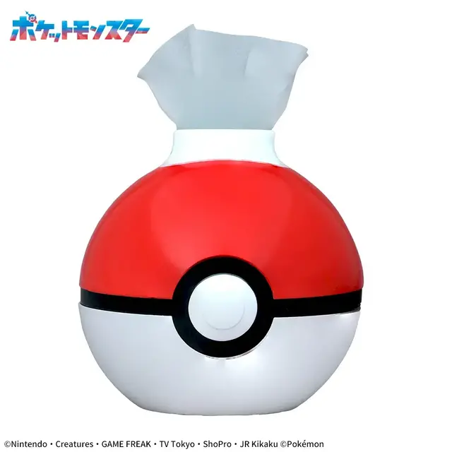 モンスターボールが置物でもかわいいティッシュケースに！ 3月13日よりプライズ景品として展開