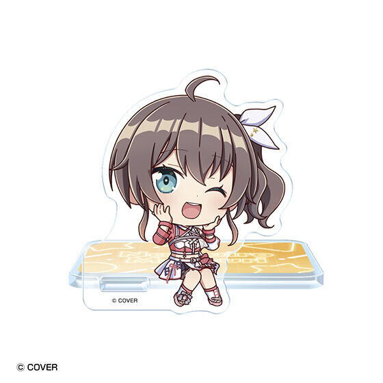 「ホロライブ」4～5月発売の新作ガシャポン3商品がお披露目！全14人のすわらせ隊アクスタや、おなまえぷっくりラバーマスコット