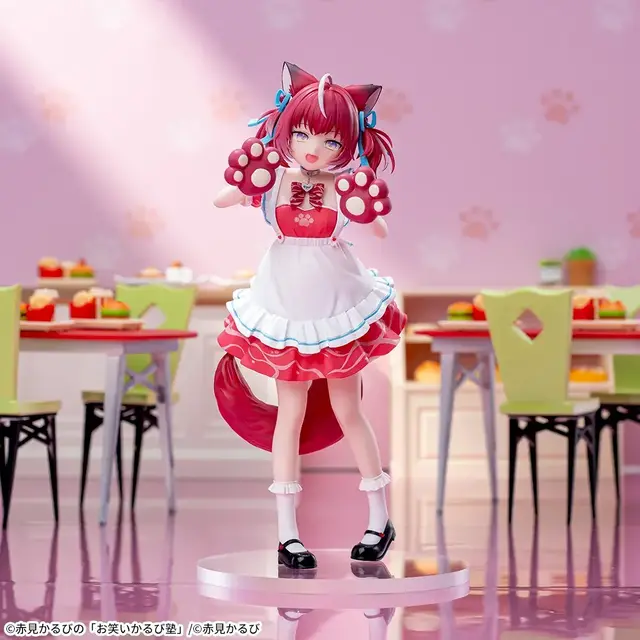 VTuber・赤見かるびを可愛く立体化！プライズフィギュアが3月19日より順次展開