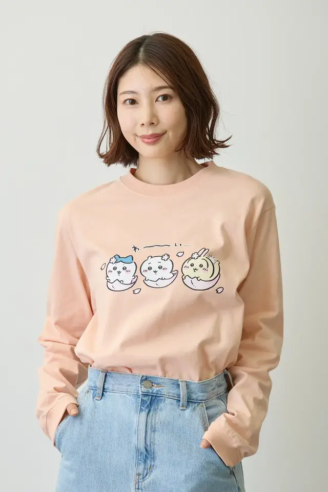 お花見しよッ！「ちいかわ」“わ～い・・・”とはしゃぐハチワレたちなど春デザイン全4種がTalking Heads ODMに追加