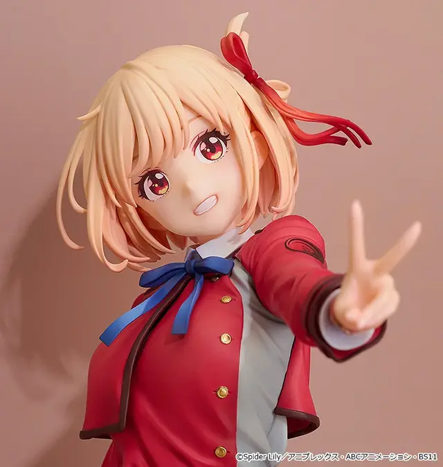 「リコリコ」キービジュがモチーフ！「錦木千束/井ノ上たきな」フィギュアが予約受付開始、髪やスカートなど躍動感にあふれる仕上がり