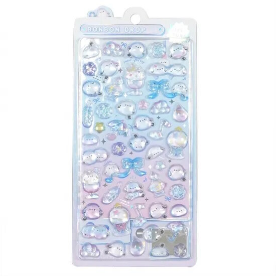 「ボンボンドロップシール」よりオリジナル、文字シリーズなど全10柄が再販！3月中旬頃より入荷予定