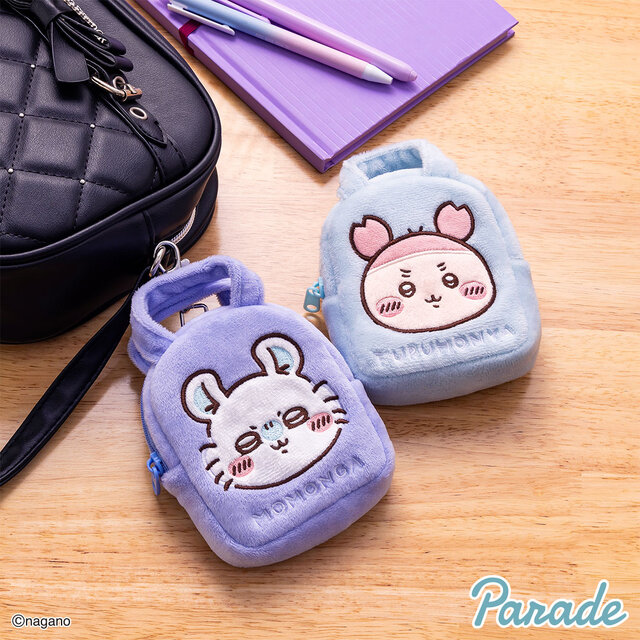 小さなサイズ感が可愛い！「ちいかわ」たちのお顔デザインの「てのひらバッグ」全8種が3月中旬よりアミューズメント施設にて順次展開