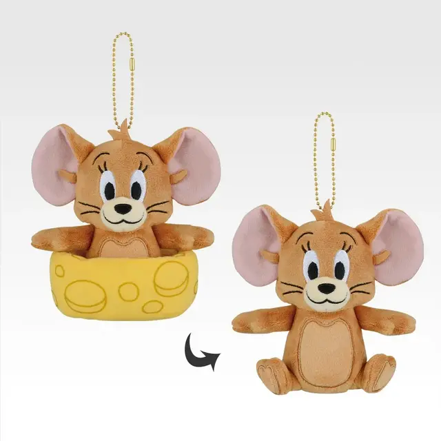 「トムとジェリー」新作一番くじの全ラインナップ公開!くったりポーズのぬいぐるみや、飛び出したハートが光るフィギュアなどがズラリ