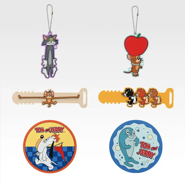 「トムとジェリー」新作一番くじの全ラインナップ公開！くったりポーズのぬいぐるみや、飛び出したハートが光るフィギュアなどがズラリ