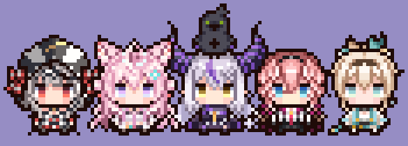 ホロライブ・博衣こより、沙花叉クロヱなど秘密結社holoXの5名が追加！ 入館審査ゲーム『ホロガード』がアップデート