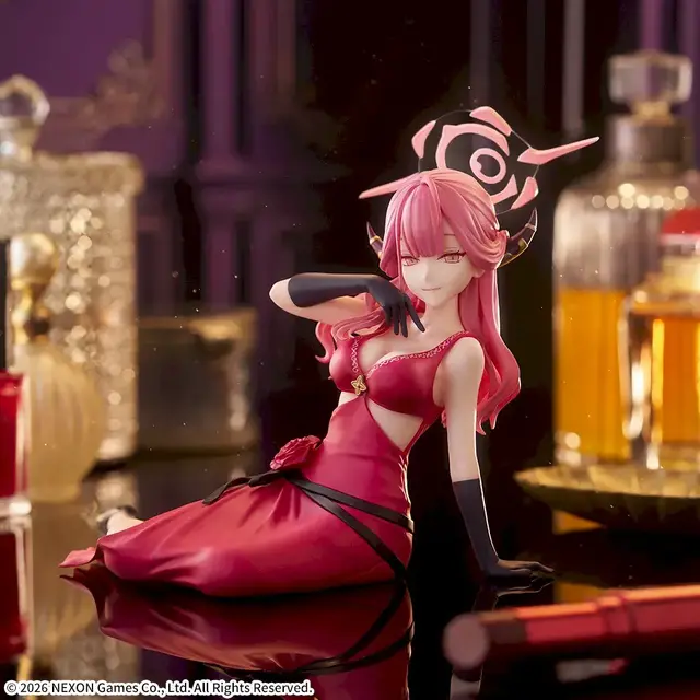 煌びやかなドレス&妖艶座り姿…！『ブルアカ』より「ムツキ」「アル」がオリジナル衣装でプライズフィギュア化