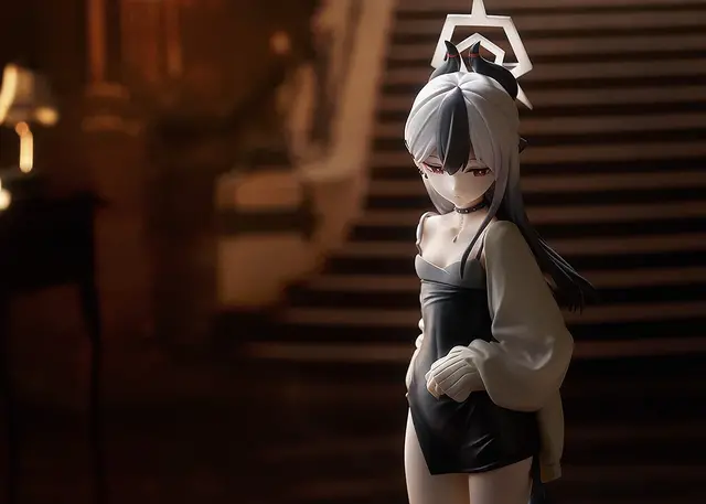 ボディラインを強調する黒のドレス姿が美しい…！『ブルアカ』より「カヨコ（ドレス）」1/7スケールフィギュアが予約開始
