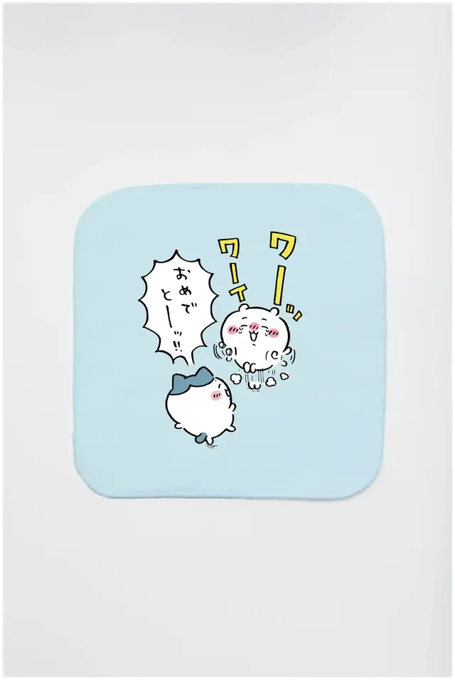 「ちいかわ」草むしり検定5級合格のハッピーなアート全8種！グッズ作成サービス「Talking Heads ODM」に新デザインが追加