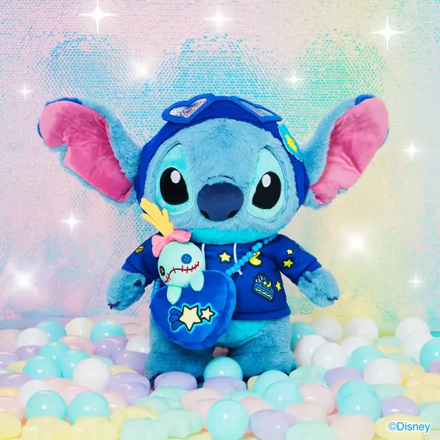 スティッチが可愛いデコラファッションに！シール帳やぬいぐるみもラインナップのHappyくじ「Stitch Colorful Kawaii」3月27日発売