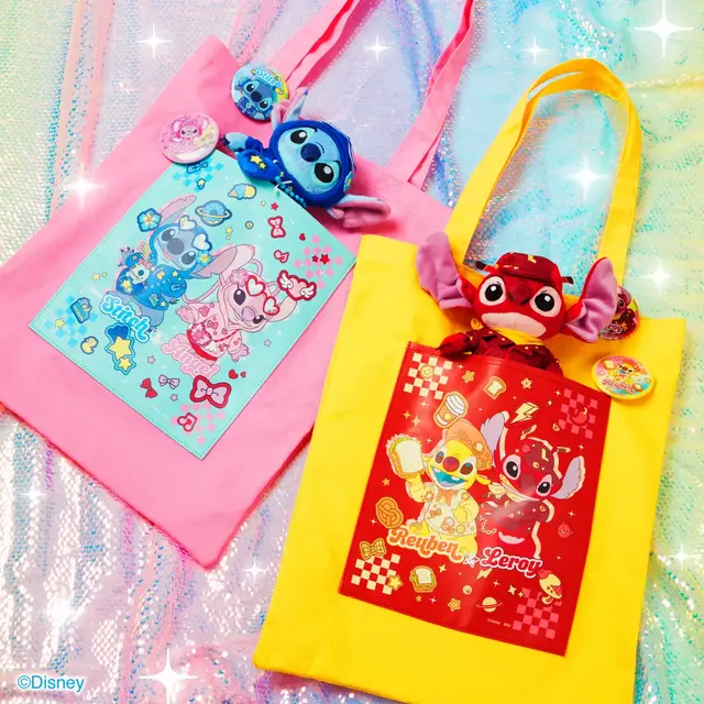 スティッチが可愛いデコラファッションに！シール帳やぬいぐるみもラインナップのHappyくじ「Stitch Colorful Kawaii」3月27日発売