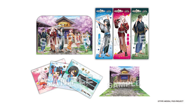 『FGO』×「極楽湯」コラボでシャルルマーニュ、カルナ、宮本武蔵などのイメージ風呂が登場！限定グッズも販売へ