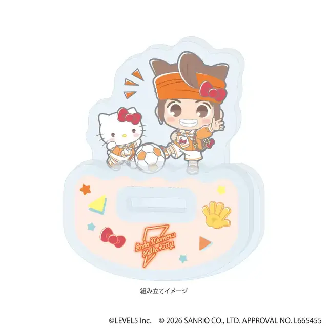 『イナズマイレブン』×「サンリオキャラクターズ」コラボが可愛い！円堂守×ハローキティなど全10種イラスト使用のグッズが先行通販